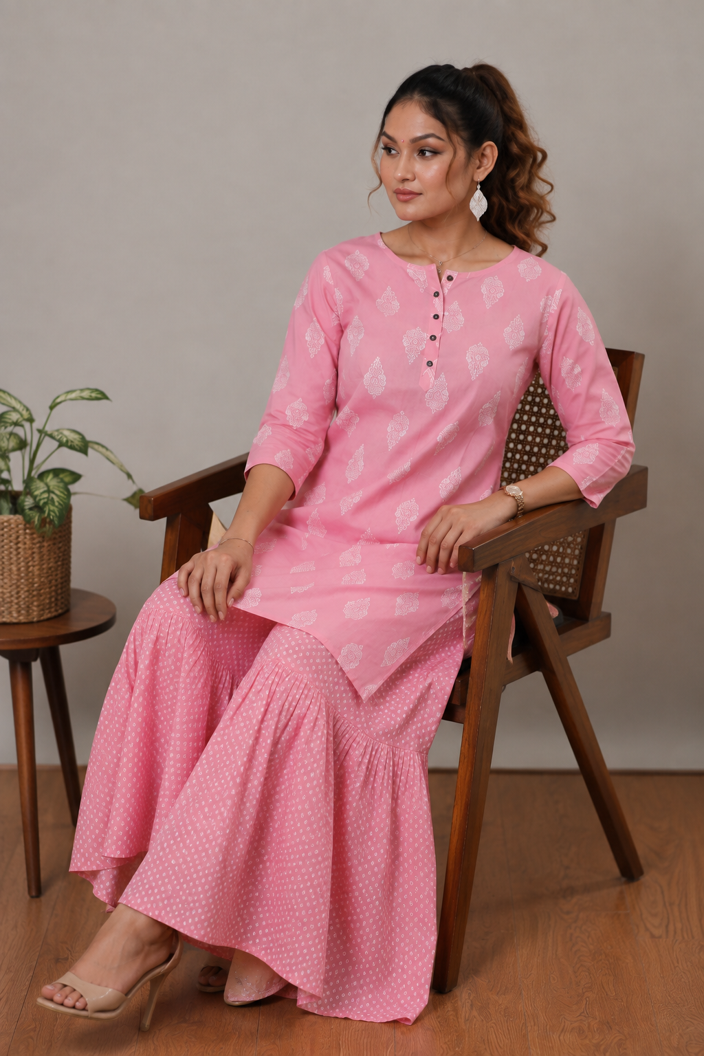 Sharara kurti dress in Cotton Fabric, Simply Amazing!!